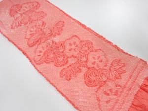 正絹　振袖用　絞り　帯揚げ